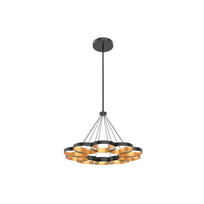 Kuzco Maestro Chandelier in Black with Gold