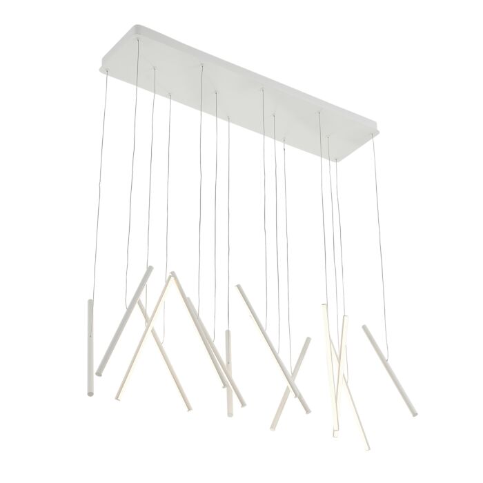 Kuzco Chute LED Pendant Light in White