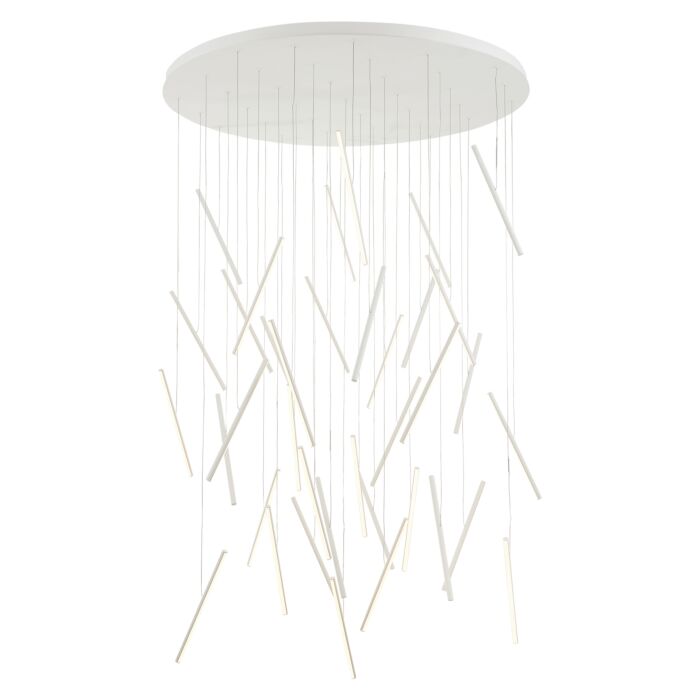 Kuzco Chute LED Pendant Light in White