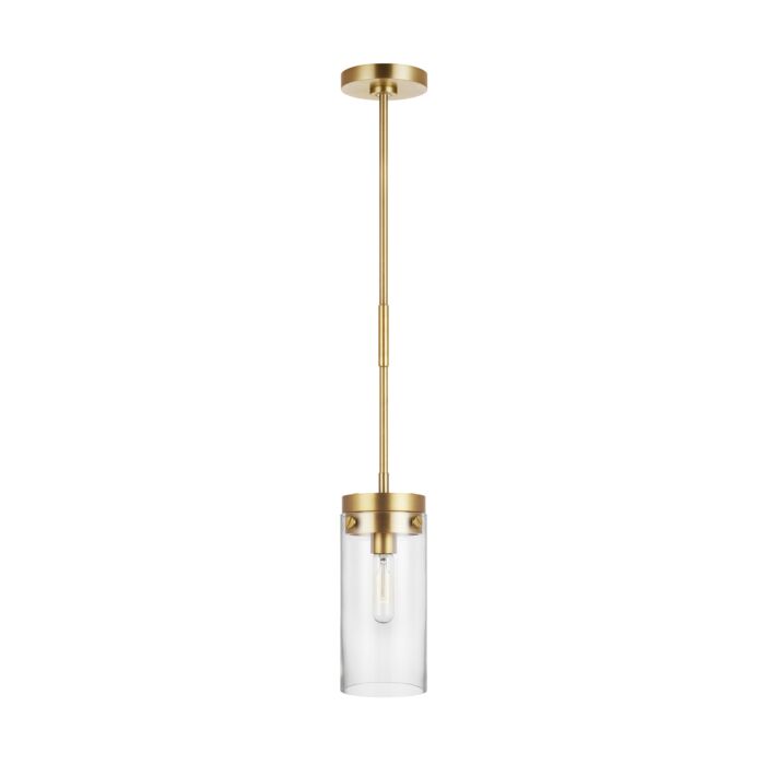 Garrett Pendant Light in Burnished Brass by Chapman & Myers