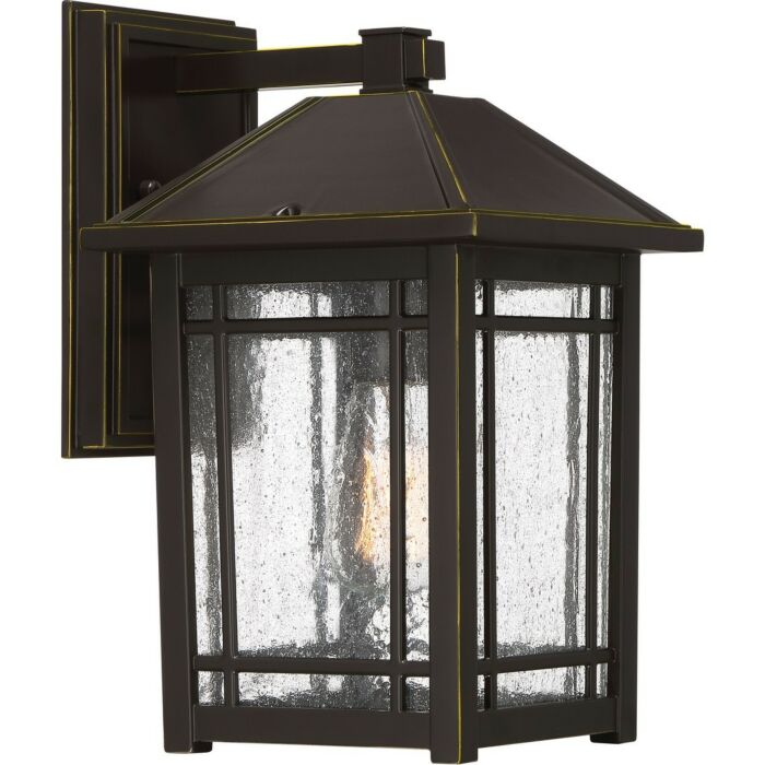 Quoizel Cedar Point 8 Inch Outdoor Hanging Light in Palladian Bronze