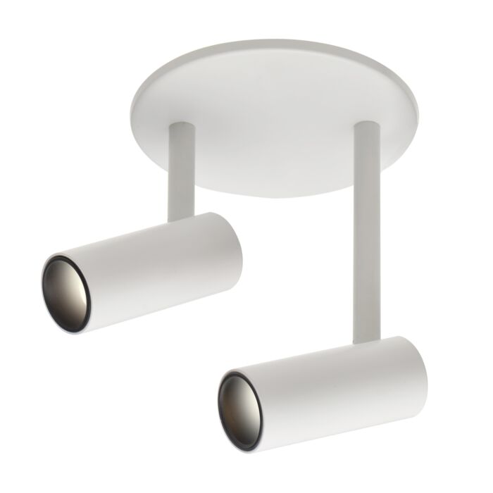 Kuzco Downey LED Ceiling Light in White