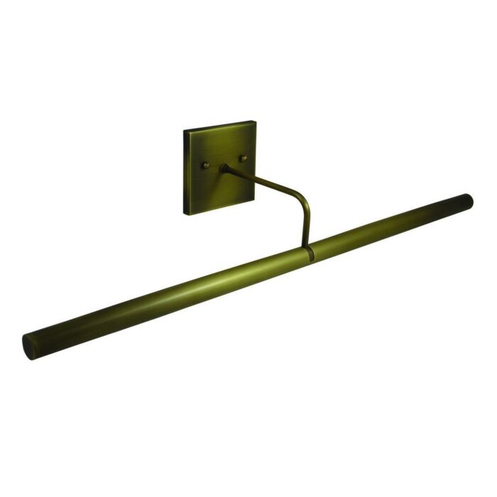 House of Troy Slim Line 28 Inch LED Picture Light in Antique Brass