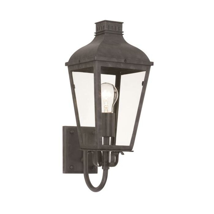 Crystorama Dumont 18 Inch Outdoor Wall Light in Graphite