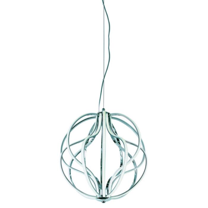 ET2 Aura 17 Inch 14 Light Pendant in Polished Chrome