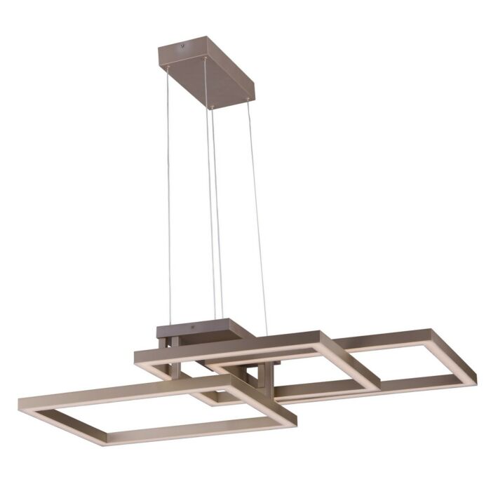 ET2 Traverse LED 35.5 Inch 12 Light Entry Foyer Pendant in Champagne