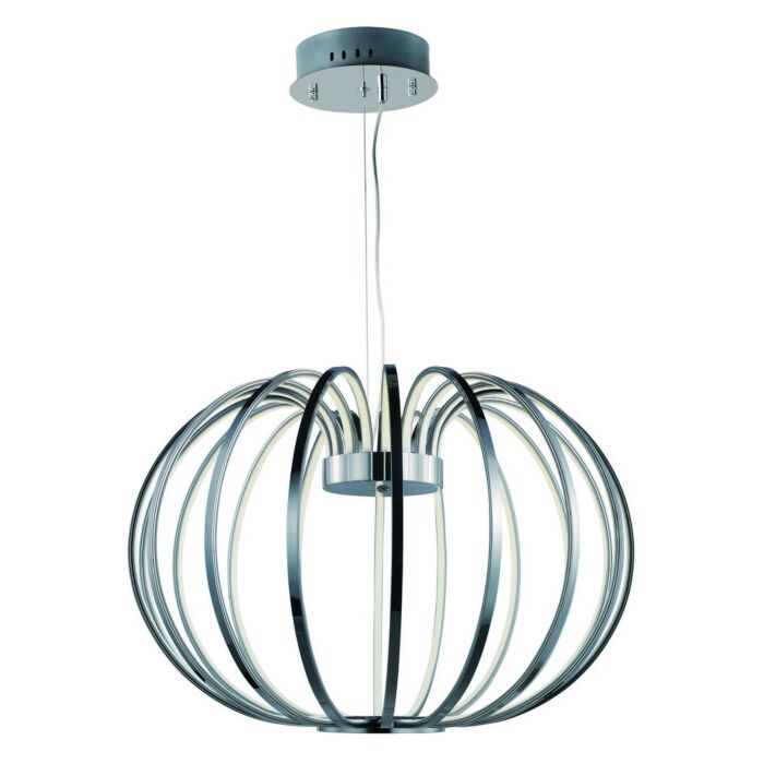 ET2 Argent LED 25 Inch 18 Light Pendant in Polished Chrome
