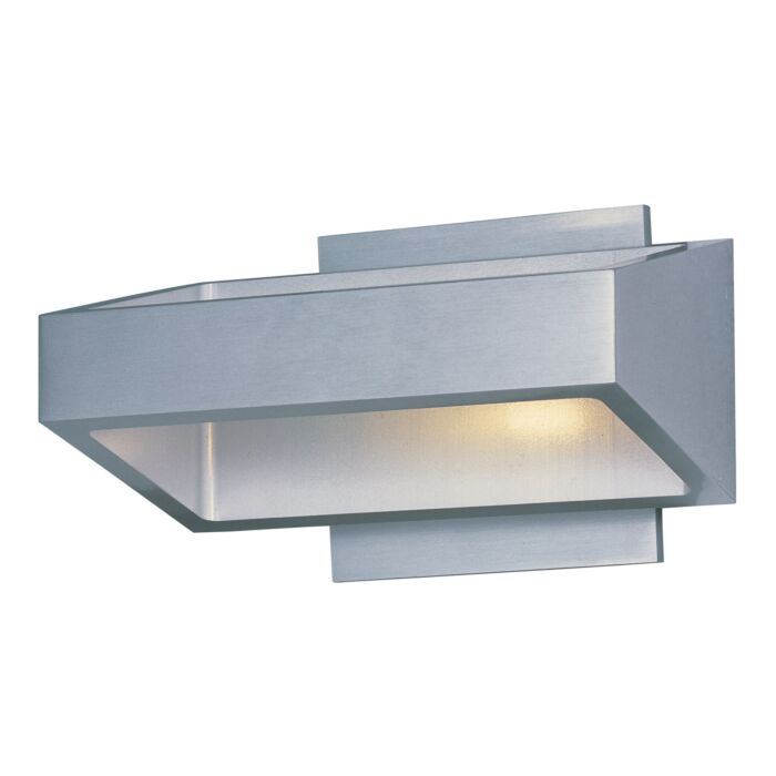ET2 Alumilux 18 Light Wall Sconce in Satin Aluminum