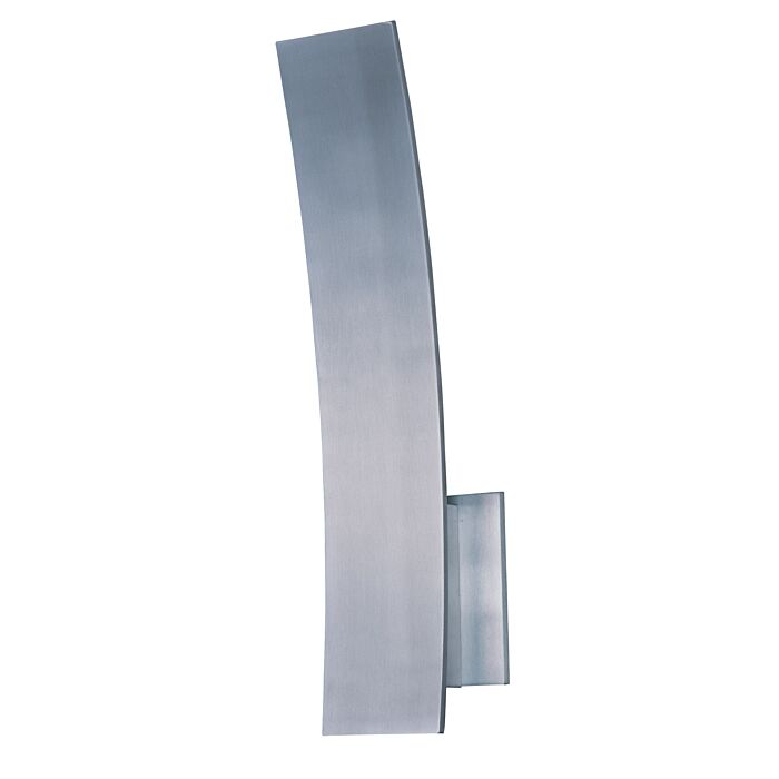 ET2 Alumilux 5 Light Wall Sconce in Satin Aluminum