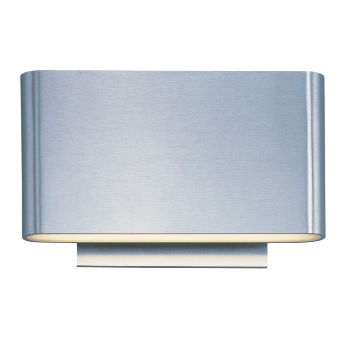 ET2 Alumilux 6 Light Wall Sconce in Satin Aluminum