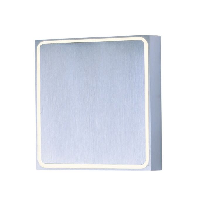 ET2 Alumilux AL 4.5 Inch Outdoor Wall Sconce in Satin Aluminum