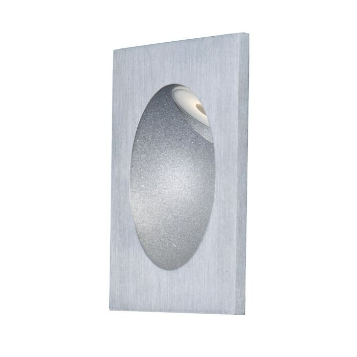 ET2 Alumilux AL 3.25 Inch Outdoor Wall Mount in Satin Aluminum