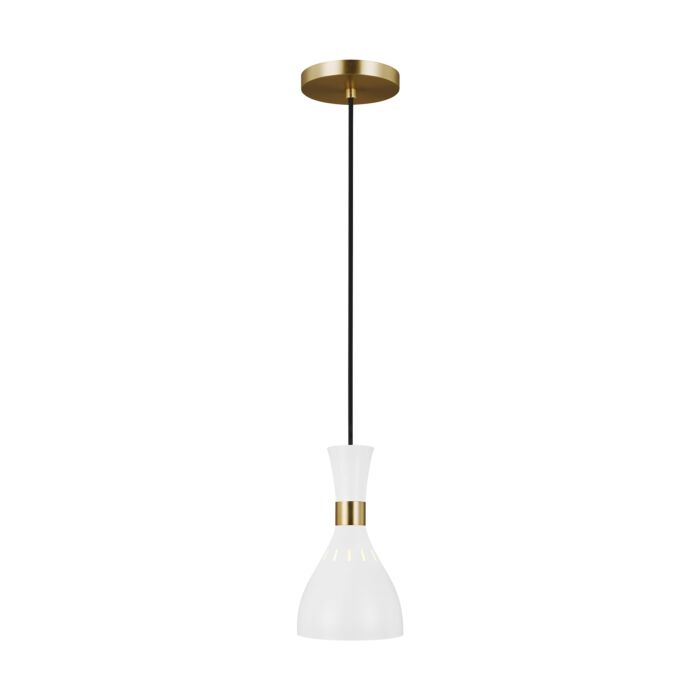 Joan Pendant Light in Matte White by Ellen Degeneres