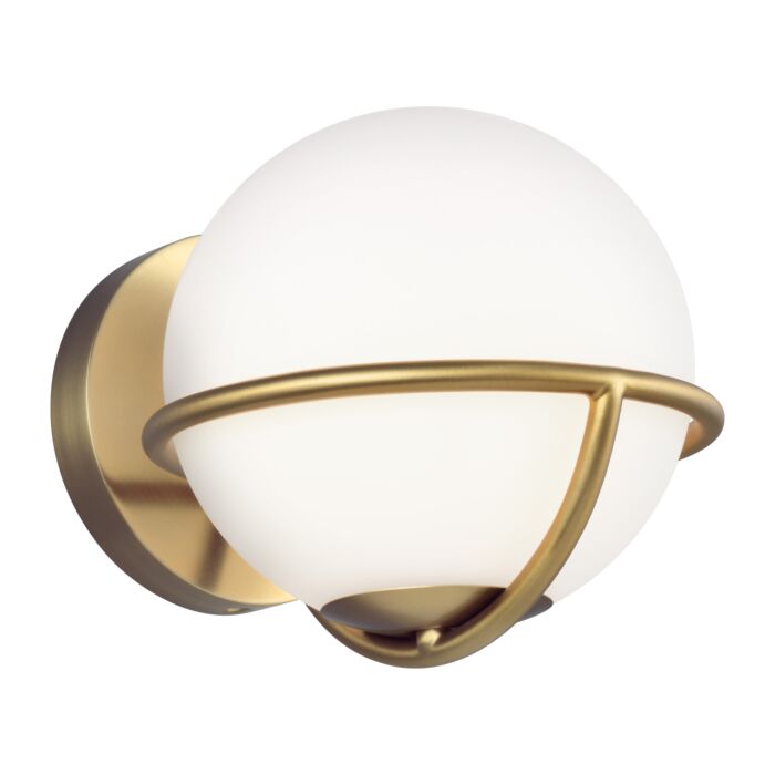Apollo Wall Sconce in Burnished Brass by Ellen Degeneres