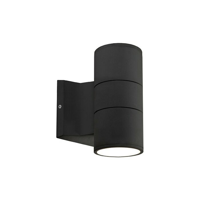 Kuzco Lund LED Outdoor Wall Light in Black
