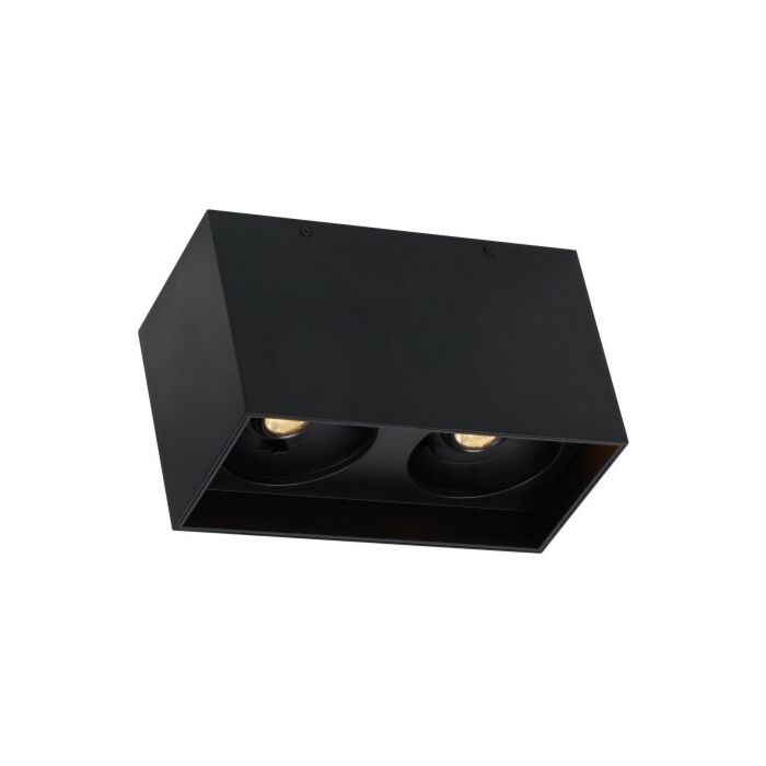 Tech Exo 2 Light 2700K LED 5 Inch Ceiling Light in Black and Matte Black
