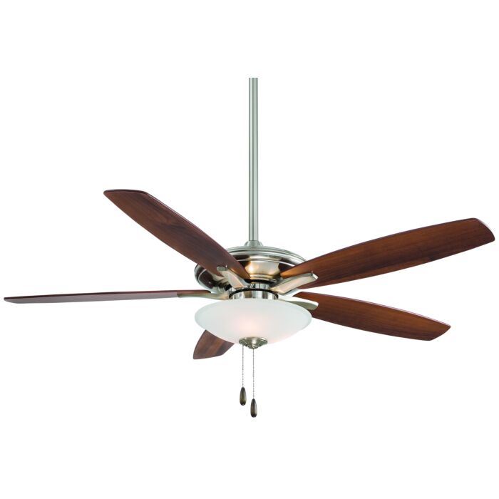 Minka Aire 3 Light 52 Inch Indoor Ceiling Fan in Brushed Nickel