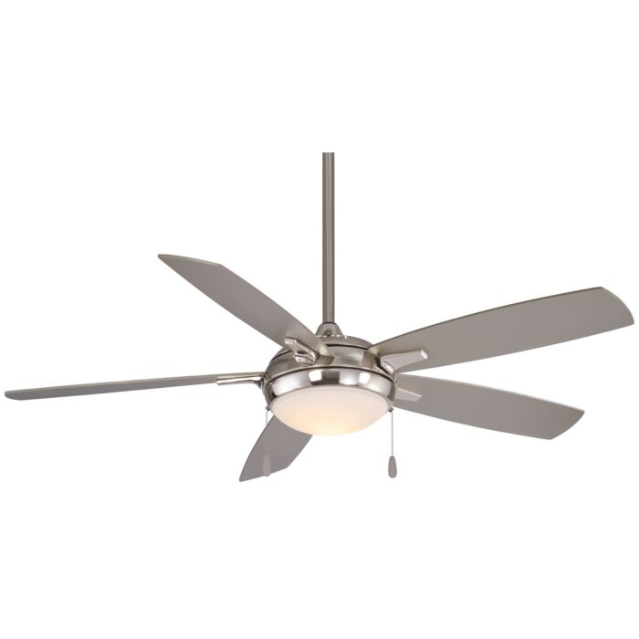 Minka Aire Lun Aire 54 Inch LED Ceiling Fan in Brushed Nickel