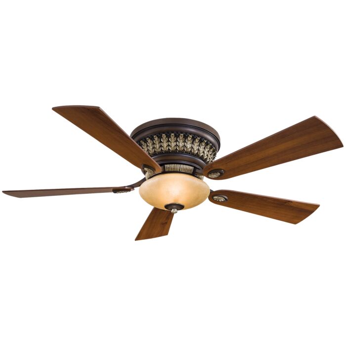 Minka Aire Ceiling Fan with Light Kit in Belcaro Walnut