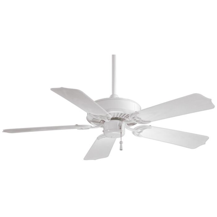 Minka Aire Sundance 42 Inch Indoor/Outdoor Ceiling Fan in White