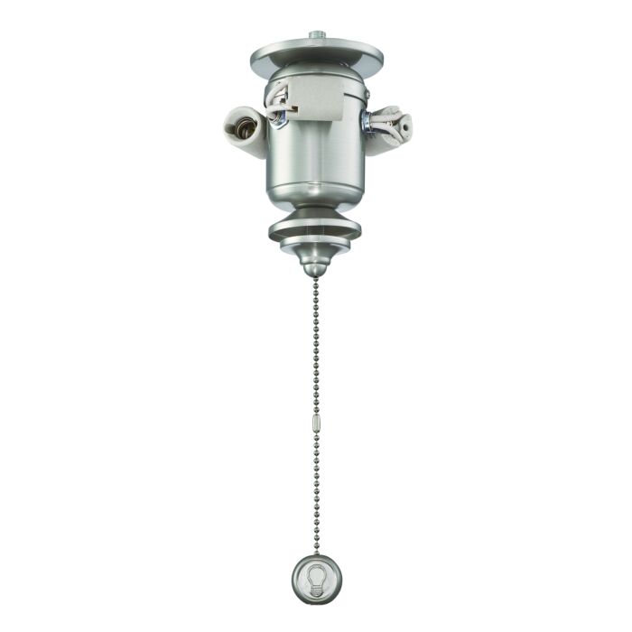 Fanimation Fitters 3 Light Ceiling Fan Light Kit in Brushed Nickel