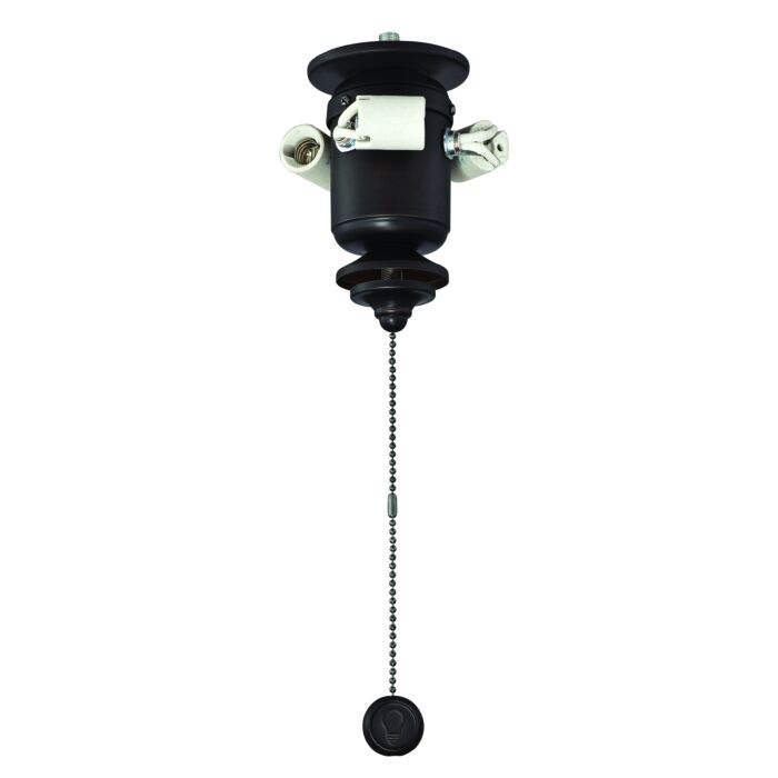 Fanimation Fitters 3 Light Ceiling Fan Light Kit in Dark Bronze