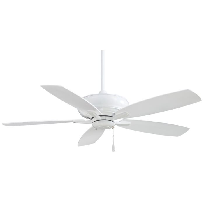 Minka Aire Kola Ceiling Fan in White
