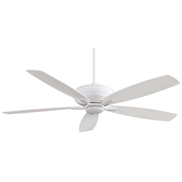Minka Aire Kola XL 60 Inch Ceiling Fan in White