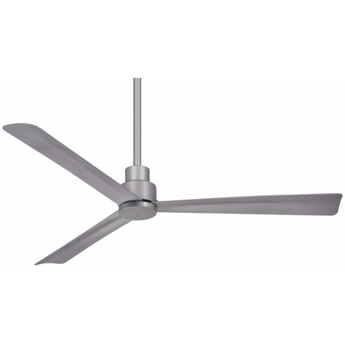 Minka Aire Simple 44 Inch Indoor/Outdoor Ceiling Fan in Silver