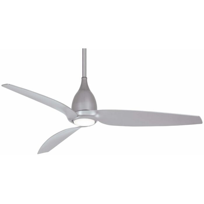 Minka Aire Tear 60 Inch LED Ceiling Fan in Silver