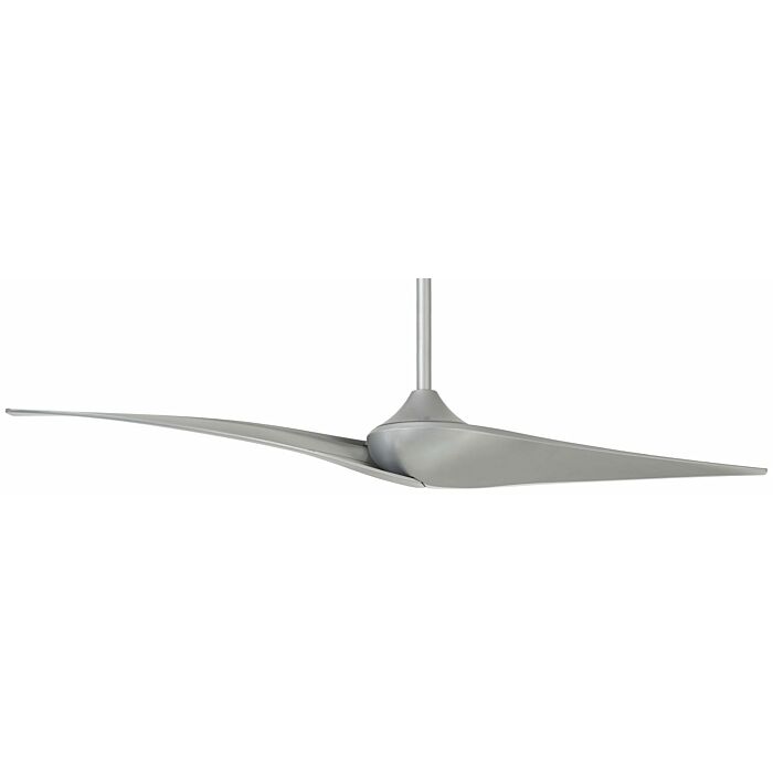Minka Aire Wave 60 Inch Ceiling Fan in Silver