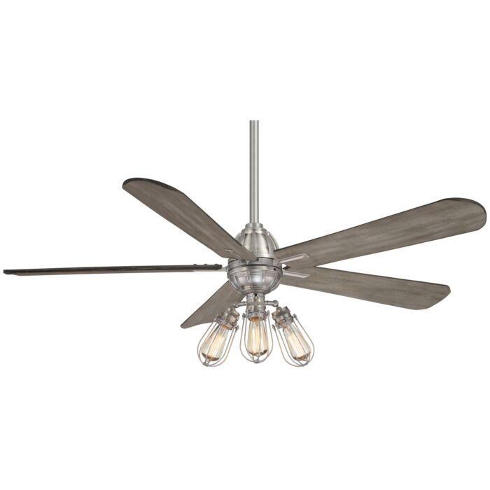 Minka Aire Alva 56 Inch LED Ceiling Fan in Brushed Nickel
