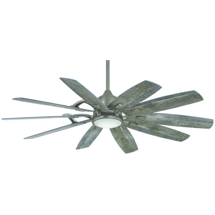 Minka Aire 65 Inch LED Smart Ceiling Fan in Savannah Gray