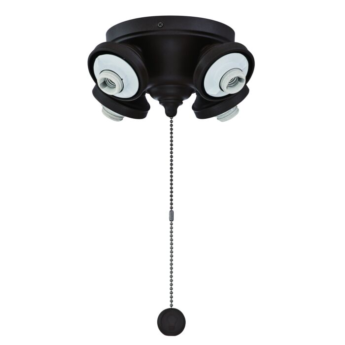 Fanimation Fitters 4 Light Ceiling Fan Light Kit in Oil Rubbed Bronze