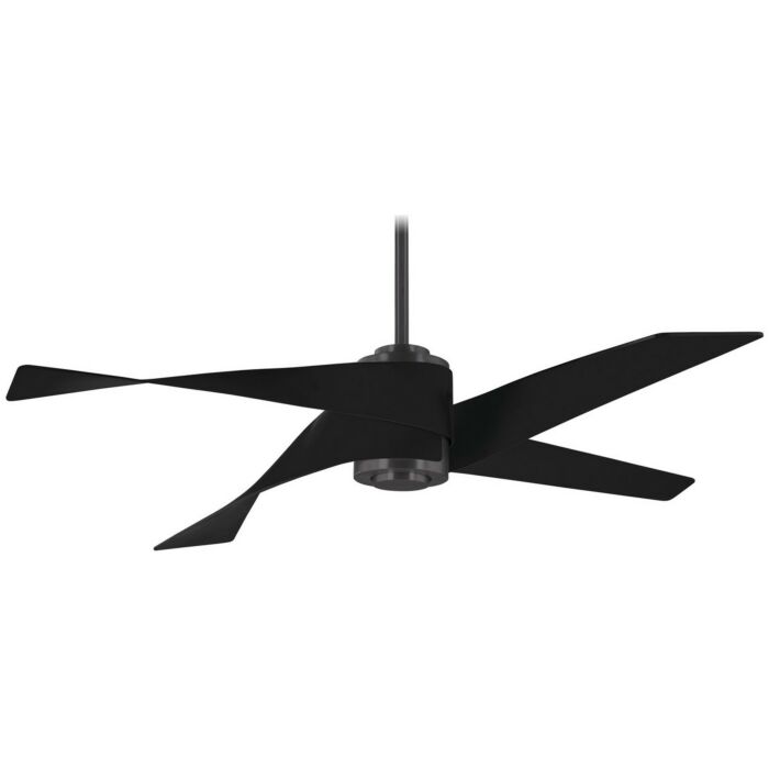 Minka Aire Artemis IV 64 Inch LED Ceiling Fan in Gun Metal/Matte Black