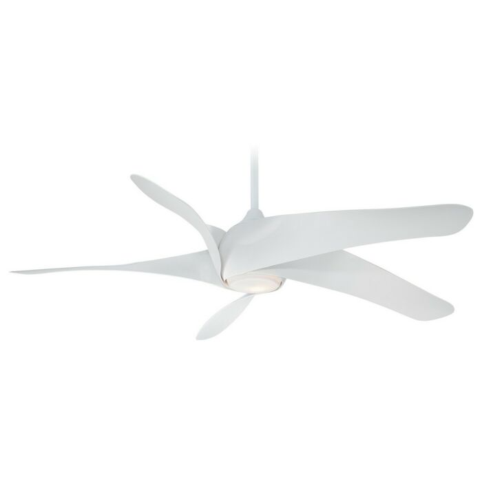 Minka Aire Artemis XL5 LED 62 Inch Ceiling Fan in White