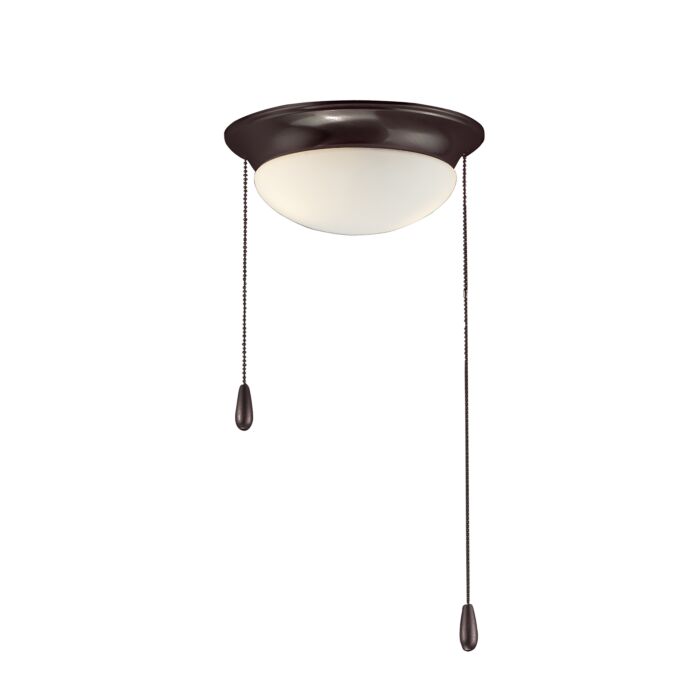 Maxim Basic Max 2 Light Ceiling Fan Light Kit in Oil Rubbed Bronze