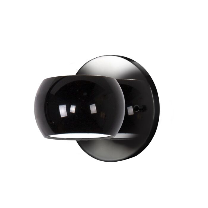 Kuzco Flux LED Wall Sconce in Black