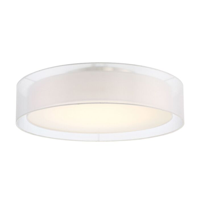 Modern Forms Metropolis 30 Inch Ceiling Light in Brushed Nickel