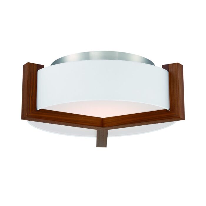 Modern Forms Segment 21 Inch Ceiling Light in Gold Leaf