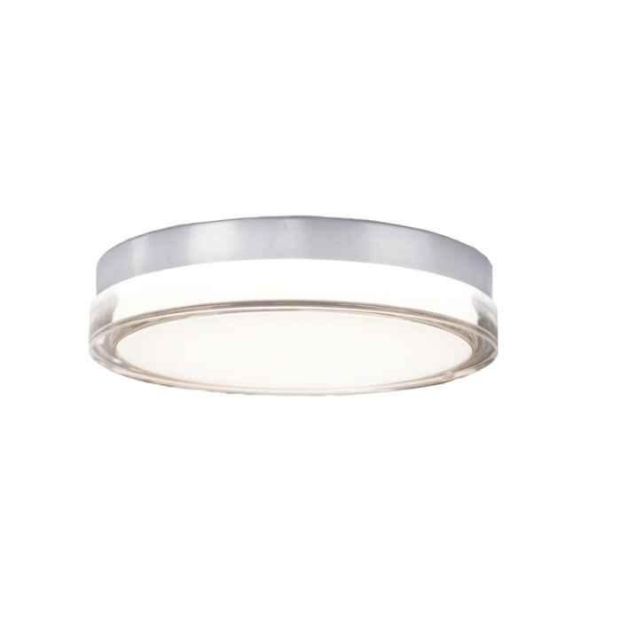 Modern Forms Pi Outdoor Ceiling Light in Stainless Steel