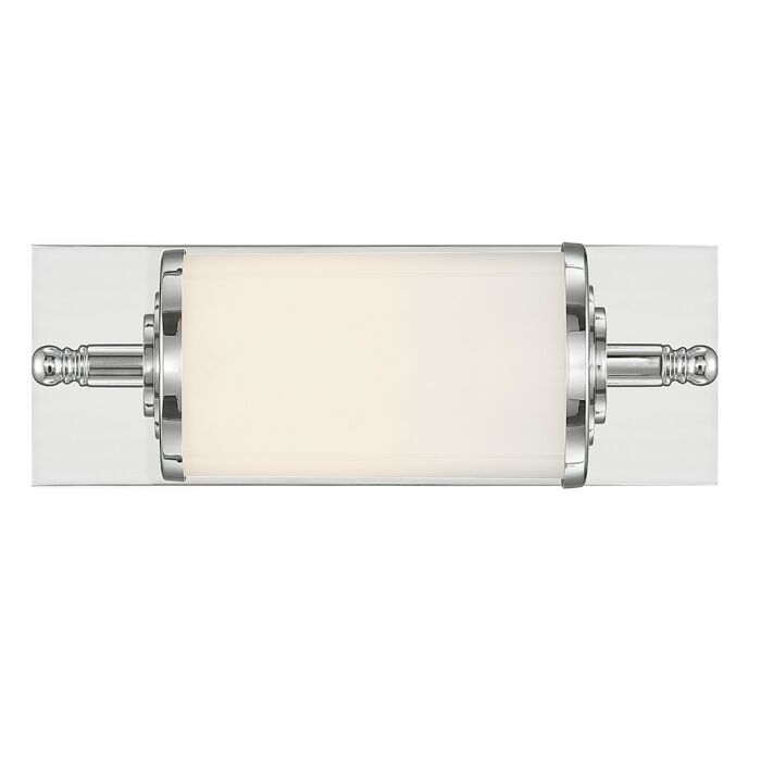 Crystorama Foster Wall Sconce in Polished Chrome