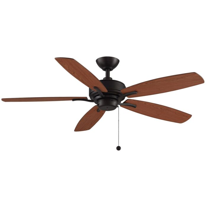 Fanimation Aire Deluxe 52 Inch 5 Blade Ceiling Fan in Dark Bronze