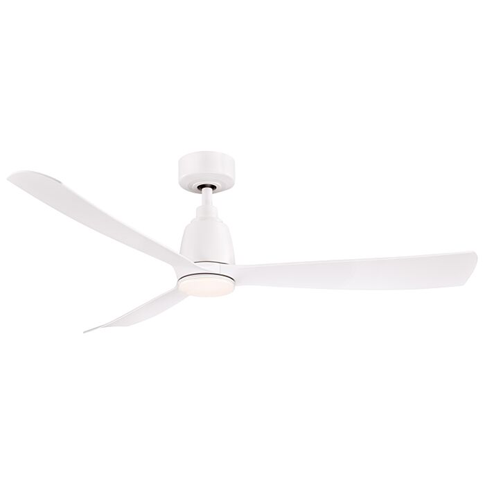 Fanimation Kute 52 Inch Ceiling Fan in Matte White