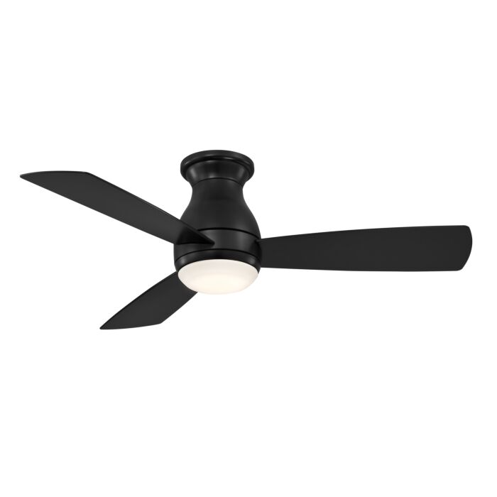 Fanimation Hugh 44 Inch LED Indoor/Outdoor Ceiling Fan in Black