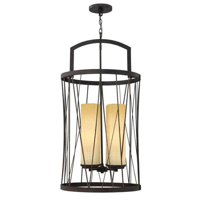 Fredrick Ramond Nest 4 Light Single Tier Foyer in Oil Rubbed Bronze