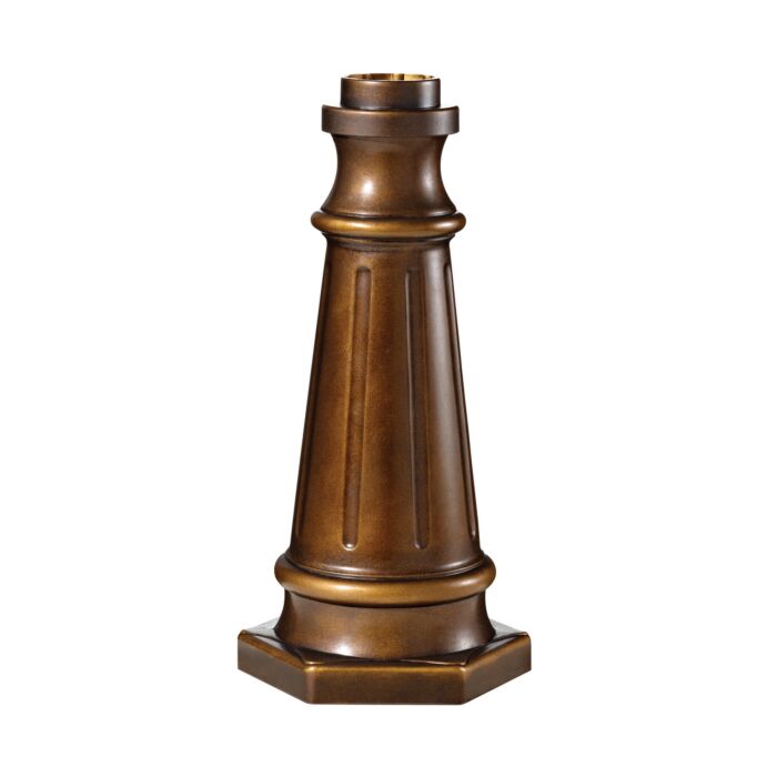 Feiss Post Base in Astral Bronze Finish