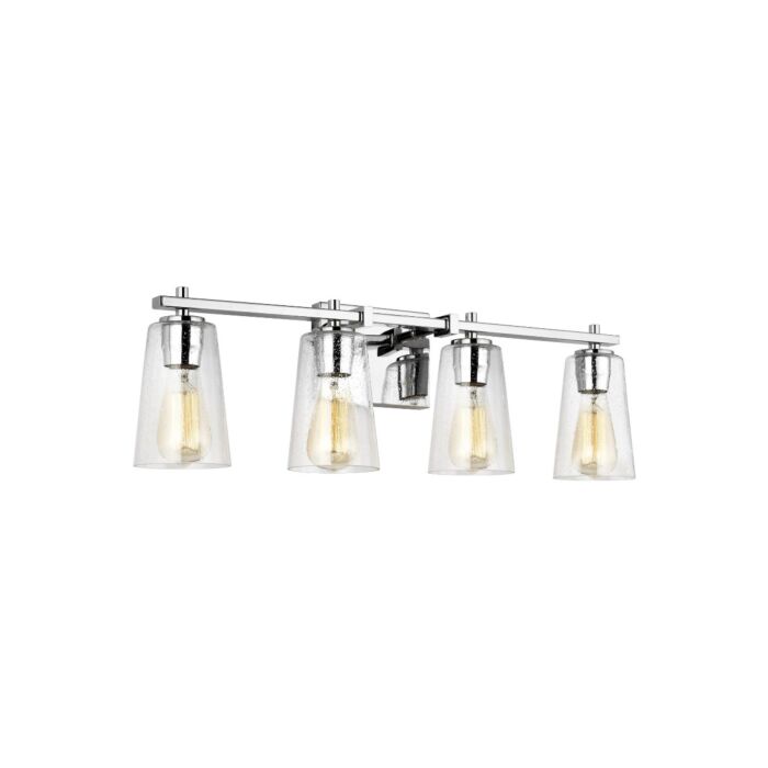 Mercer 4 Light Bathroom Vanity Light in Chrome by Sean Lavin