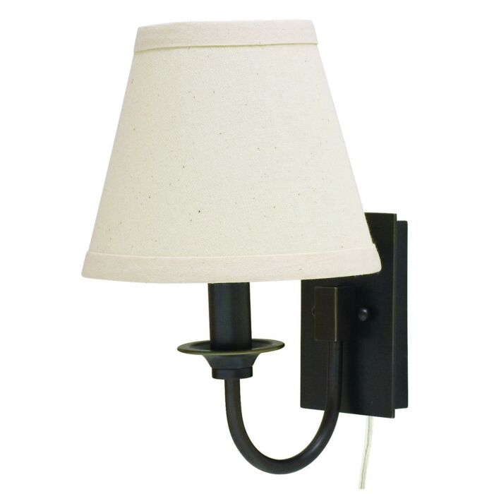 House of Troy Wall Pin up Lamp in Oil Rubbed Bronze Finish