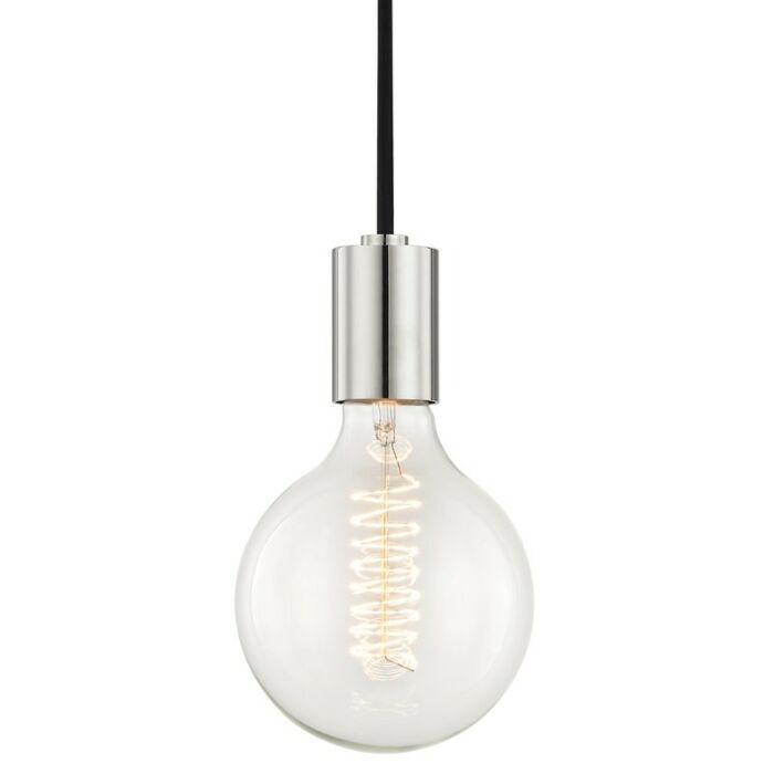 Mitzi Ava 9 Inch Pendant Light in Polished Nickel